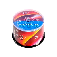 Диск DVD-R VS 4.7GB 16x 50шт. cake box (50/250)