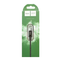 Кабель HOCO X14 USB (m)-Type-C (m) 2м 1.7A нейлон черный (1/33/330)
