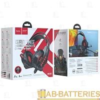 Наушники полноразмерные HOCO W102 с микр. игровые красный (1/30)