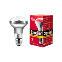 Лампа накаливания зеркальная Camelion R63 E27 40W 220-240V рефлектор (1/100)
