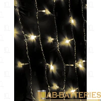 Гирлянда Космос 624LED 2.5м лампочки нить 8 режимов белый (1/20)