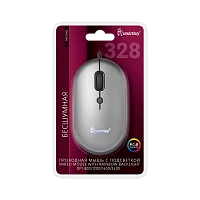 Мышь проводная Smartbuy 328 бесшумная серый (1/40)