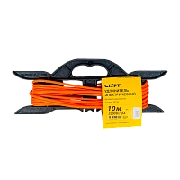 Удлинитель Старт на пластиковой рамке SG 1р.Б/З 10A 10.0м ПВС 2x0.75мм² IP20 (1/10)