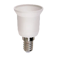 Переходник Volsten V03-PA-E14/E27 пластиковый, 220V/4A (1/50/200)