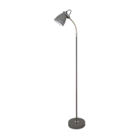 Торшер Camelion KD-428F 40W 230V IP20 на основании серый (1/4)