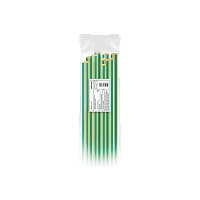 Термоусаживаемая трубка 6/3 Smartbuy, желто-зеленая, 1 метр (SBE-HST-6-yg)