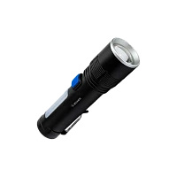 Фонарь ручной Космос 133Lit 10WLED+2COBLED от аккум IP54 3 режима черный (1/30/120)