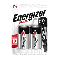 Батарейка Energizer MAX LR14 C BL2 Alkaline 1.5V (2/12)