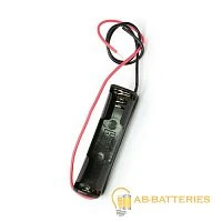 Отсек для элементов питания ROBITON Bh1xAAA с двумя проводами PK1 (1/100/1000)