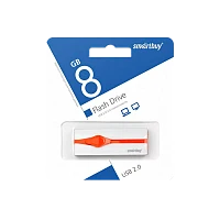 Флеш-накопитель Smartbuy Comet 8GB USB2.0 пластик белый 