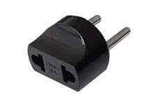 Сетевой переходник Прогресс 16A 1р.Б/З черный (1/50/1000)