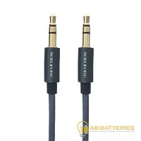 Кабель AUX Borofone BL3 Jack 3.5mm (m)-Jack 3.5mm (m) 1м нейлон серый (1/50/200) 