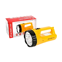Фонарь туристический Ultraflash LED3816SM 0.9W 9LED от аккумулятора IP22 прямая подзарядка черный же