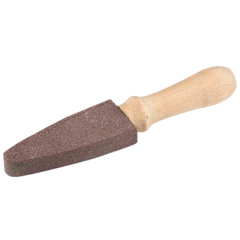 Брусок абразивный Mallony для заточки деревянная ручка (1/50)
