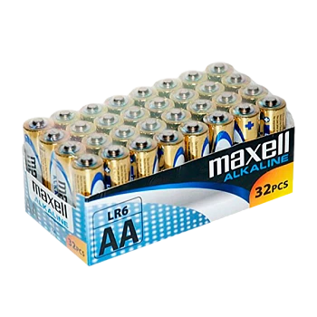 Батарейка Maxell LR6 AA BOX40 Alkaline 1.5V (40/400)