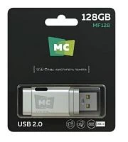 Флеш-накопитель MORE CHOICE MF128 128GB USB2.0 пластик белый