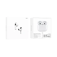 Наушники вставные Borofone BW13 bluetooth 5.1 с микр. белый (1/20/120)