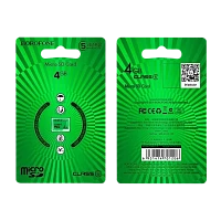 Карта памяти microSD Borofone 4GB Class6 40 МБ/сек (1/100)
