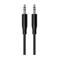 Кабель AUX Borofone BL26 Jack 3.5mm (m)-Jack 3.5mm (m) 1м ПВХ черный (1/1000) 