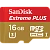 Карта памяти microSD SanDisk Extreme Plus 16GB Class10 UHS-I (U3) 95 МБ/сек с адаптером