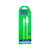 Кабель HOCO X65 USB (m)-Lightning (m) 1м 2.4A TPE белый (1/31/310)