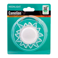 Ночник Camelion NL-257 "солнце RGB" 220V в розетку LED (1/30/120)