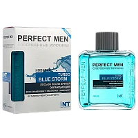 Лосьон после бритья XXI CENTURY Perfect Men Turbo BLUE STORM (охлаждающий) 100мл (1/48)