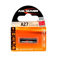 Батарейка Ansmann LR27/A27/MN27 BL1 Alkaline 12V (1/10/480)