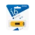Флеш-накопитель Smartbuy Stream 16GB USB2.0 пластик желтый