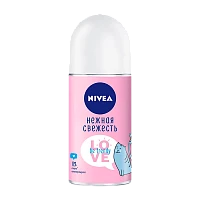 Дезодорант женский Nivea Нежная Свежесть Deo роликовый 50мл (1/30)