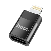 Адаптер HOCO UA17 Lightning (m)-USB3.0 (f) черный (1/37/370)