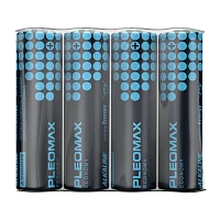 Батарейка Pleomax ECONOMY LR6 AA Shrink 4 Alkaline 1.5V (4/24/480/17280)