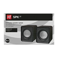 Колонки 2.0 Defender SPK-22 5W Jack 3.5мм черный (1/100)