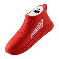 Внешний аккумулятор Remax RPL-57 Running Shoe 2500mAh 1.0A 1USB красный (1/60)