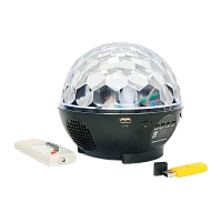 Диско-лампа Космос 5W подставка с Bluetooth колонкой