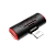 Переходник Borofone BV6 Lightning (m)-2xLightning (f) пластик черный (1/150/900)