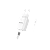 Сетевое З/У HOCO C62A 2USB 2.1A умная зарядка (IC) с кабелем Lightning белый (1/21/126)