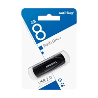 Флеш-накопитель Smartbuy Scout 8GB USB2.0 пластик черный