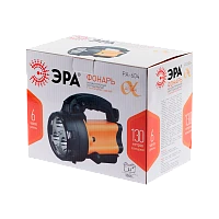 Фонарь туристический ЭРА PA-604 АЛЬФА 3W 4LED от аккумулятора сигнальная лампа оранжевый (1/8)