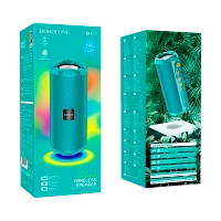 Портативная колонка Borofone BR15 bluetooth 5.0 microSD бирюзовый (1/50)