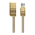 USB кабель REMAX Linyo (Micro) RC-088M Золото (1M, 2.1A)