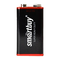 Батарейка Smartbuy Super Крона 6F22 Shrink 1 Heavy Duty 9V (1/10/400)