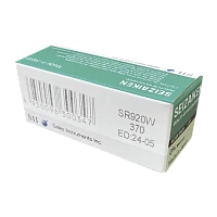 Батарейка SEIZAIKEN 370 (SR920W) Silver Oxide 1.55V (1/10/100/1000)