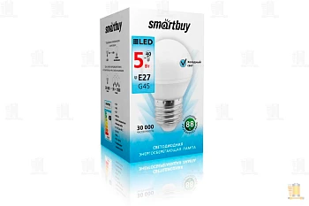 Светодиодная лампа Smartbuy SBL-G45-8_5-40K-E27