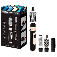 Фен Ergolux ELX-HD04-C64 1000W с расческой золотой черный (1/10)