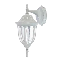 Светильник садово-парковый Camelion 4502 60W 230V E27 IP43 настенный белый (1/10)