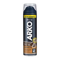 Гель для бритья и умывания Arko ENERGIZING COFFEE 200мл (1/24)