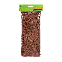Мочалка для тела Банные штучки 30см x 12см коричневый (1/30)