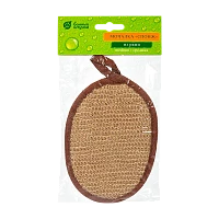 Мочалка для тела Банные штучки "Спонж" 11см x 16см рами (1/30)