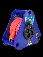 Удлинитель шнур КОСМОС 10м 1 гнездо ПВС 2*0.75 мм 10A 220В 2200Вт Россия УХ10